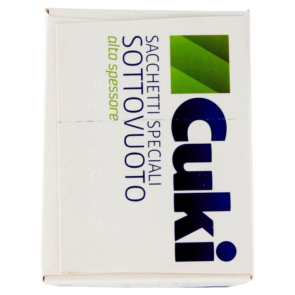 Cuki Conserva Sacchetti Speciali Sottovuoto alto spessore Formato Medio - 20 x 30 cm 10 pz